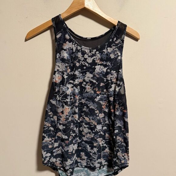 Lululemon Sculpt Tank II Spring Bloom Multi / Black- Size Small - Picture 1 of 7